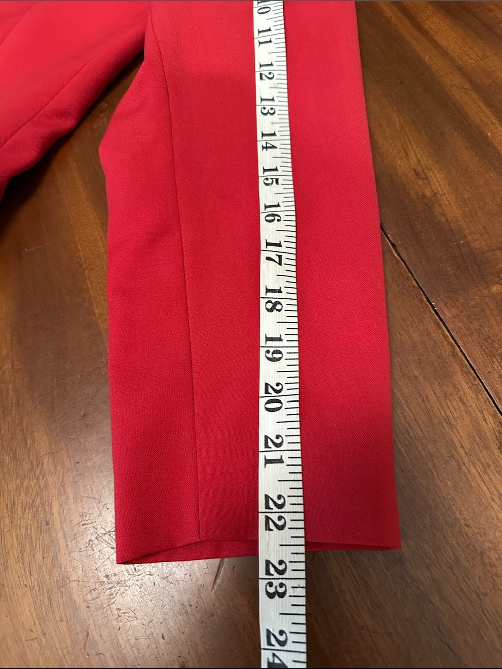 Burberrys' Vintage Logo Red Blazer - Picture 9 of 12